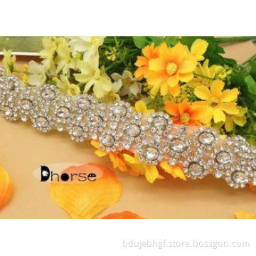 Handmade Bling Bling Crystal Bridal Rhinestone Beaded Trim